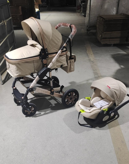 Foldable Baby Carriage ,Reversible Standard Stroller