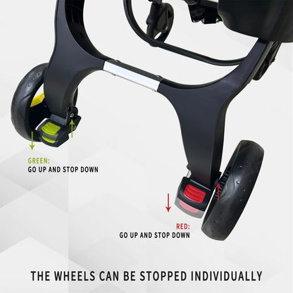 Foldable baby stroller, metal frame, adjustable handle direction, with sunshade