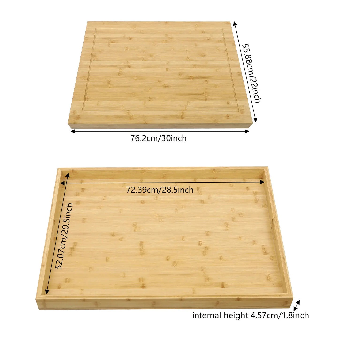 Stovetop Cover Oversized Kitchen Serving Tray
