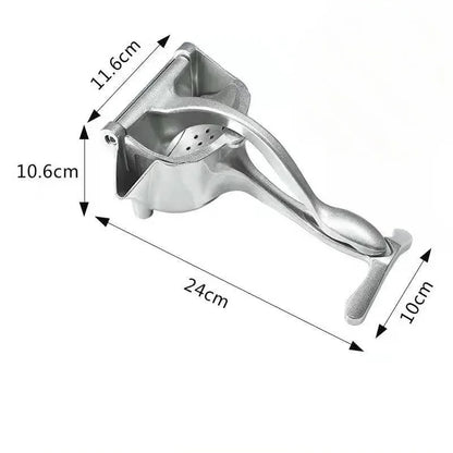 Manual Juice Squeezer Aluminum Alloy Hand Pressure