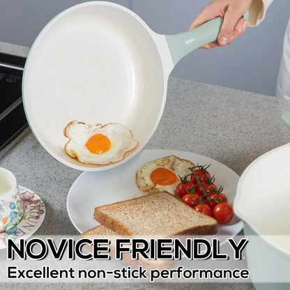 23pcs Pots and Pans Set Non Stick, Kitchen Cookware Set