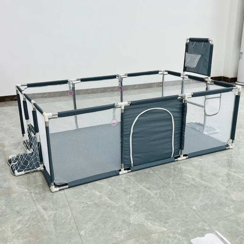 Playpen For Newborn Toddler, Large Size Baby Playpen Infant Safe Crawling Area, Indoor Barriers Home Playground Park
