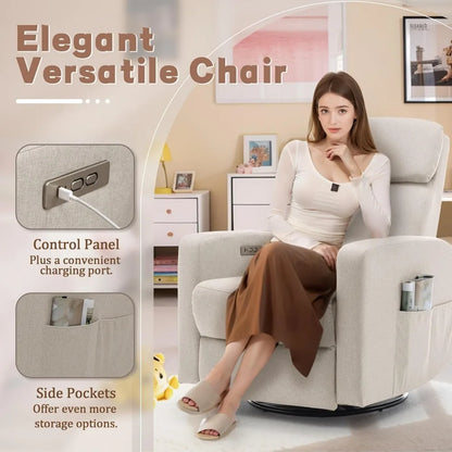 Power Swivel Recliner/Glider