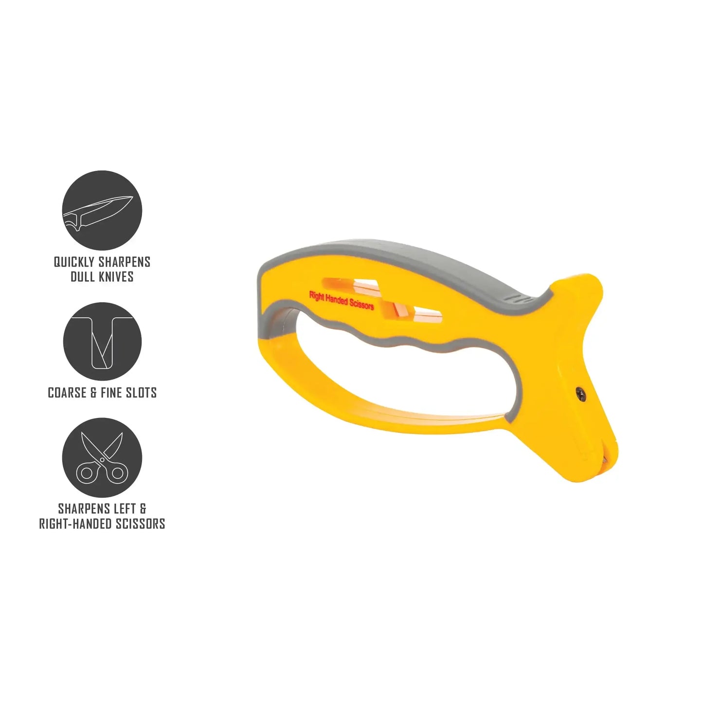 JIFFY V-Sharp Knife & Scissors Sharpener