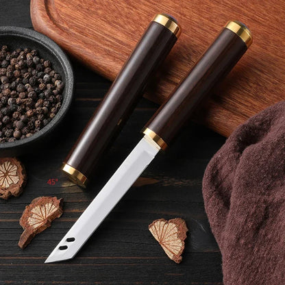 Stainless Steel Barbecue Knife Portable Pocket Utility