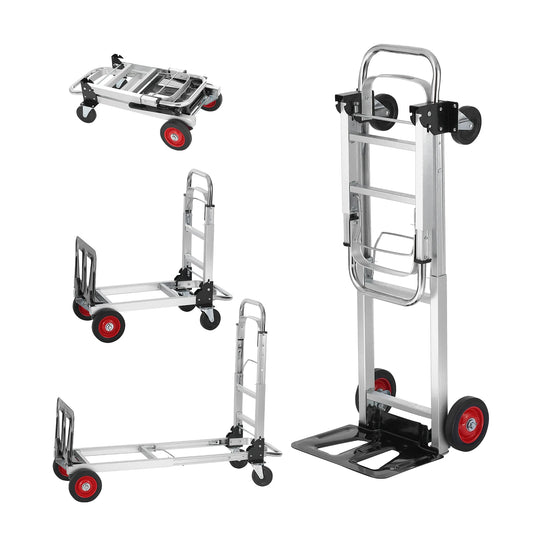 SucceBuy 400 lbs Folding Hand Truck Lightweight Dolly with Wheels