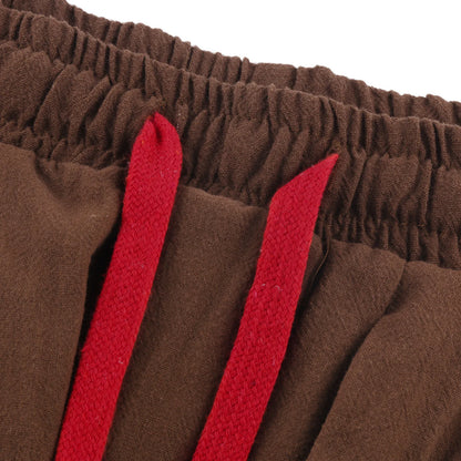 Oversize Loose Harem Pants, Chinese Linen, Overweight Sweatpants