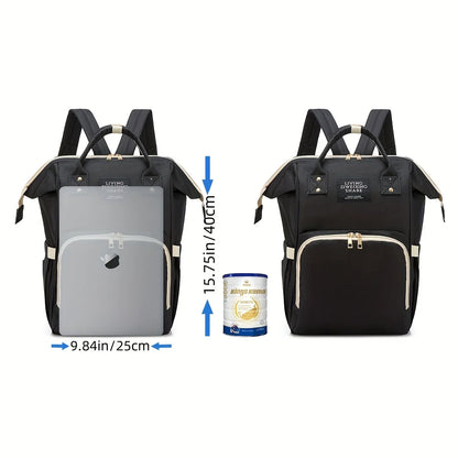 Diaper Bag Mommy Backpack. Large Capacity, Baby Multi-function, Waterproof