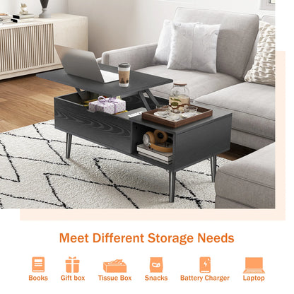 39.37"x19.7" Lift Top Coffee Table