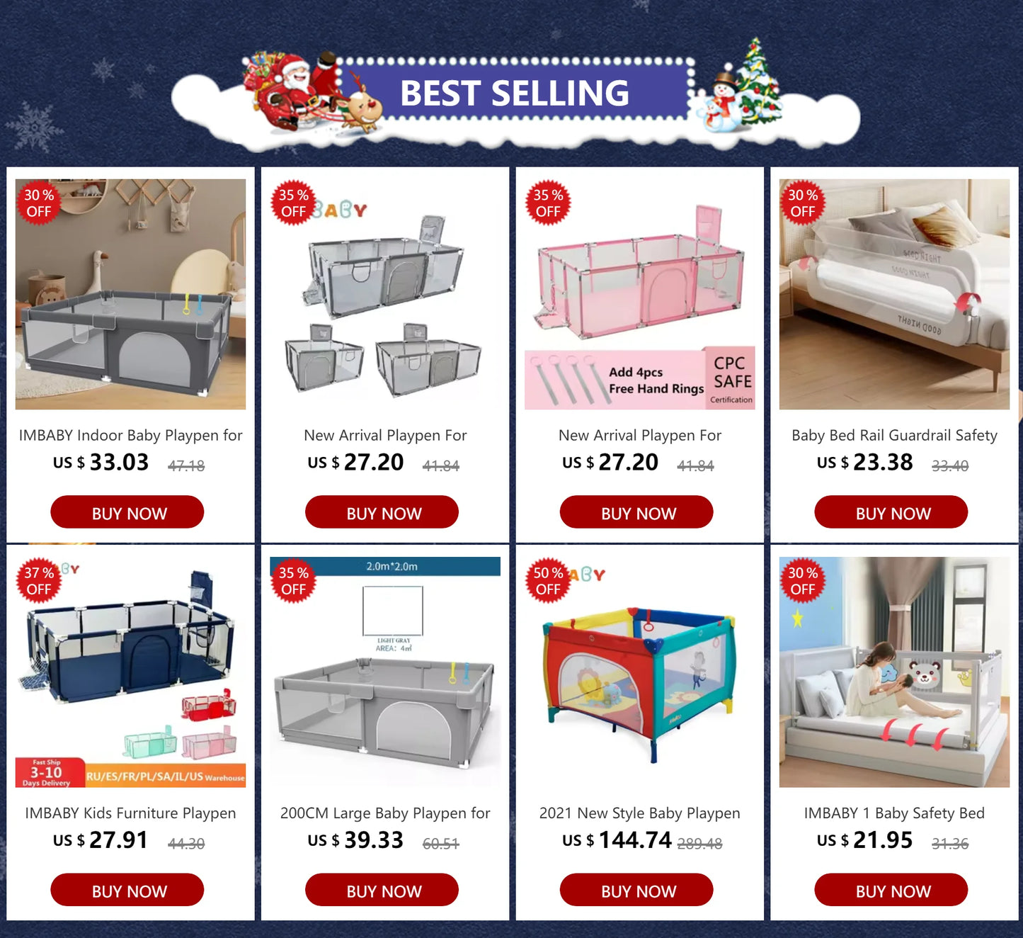 Playpen For Newborn Toddler, Large Size Baby Playpen Infant Safe Crawling Area, Indoor Barriers Home Playground Park