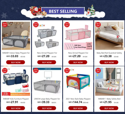 Playpen For Newborn Toddler, Large Size Baby Playpen Infant Safe Crawling Area, Indoor Barriers Home Playground Park