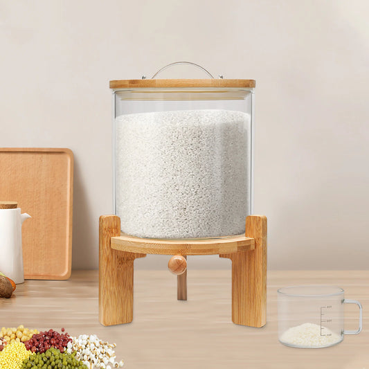 5L Cereal Dispenser for Pantry Organization and Storage