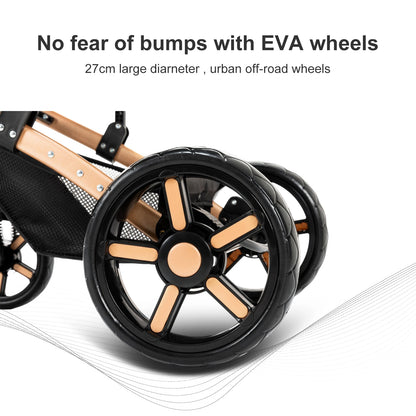 Lightweight Baby Stroller, Folding Cart , Child Safety Seat With ISOfix