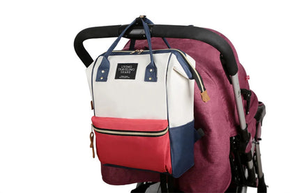 Diaper Bag Backpack, Large Capacity, Multi-function, Waterproof