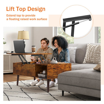39.37"x19.7" Lift Top Coffee Table