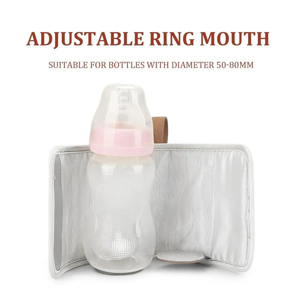 Portable Baby Bottle Warmer Travel Warmer, Cover, USB Heater