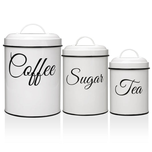 3pcs Canister Set for Kitchen Counter