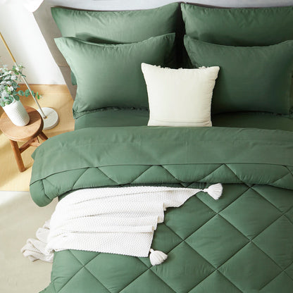 Bedding Sets, 5/7 Pieces in a Bag, with Comforters, Sheets, Pillowcases & Pillow Shams