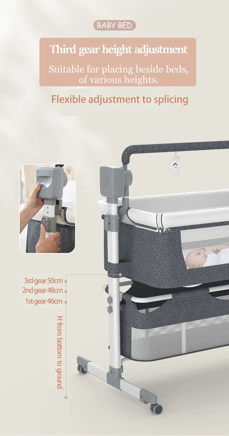 Baby Crib/Cradle with Mosquito Net