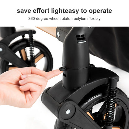 Lightweight Baby Stroller, Folding Cart , Child Safety Seat With ISOfix