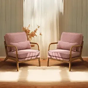 Set of 2 Upholstered Chairs