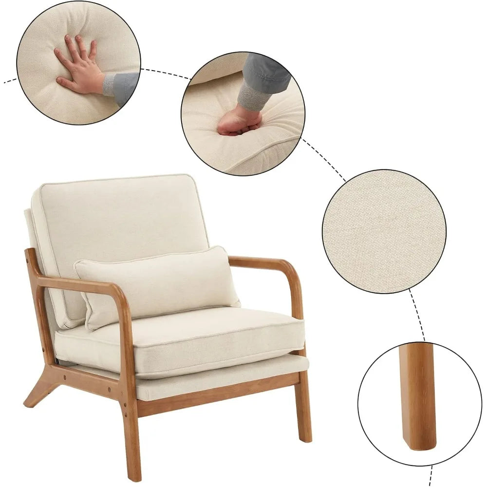 Set of 2 Upholstered Chairs