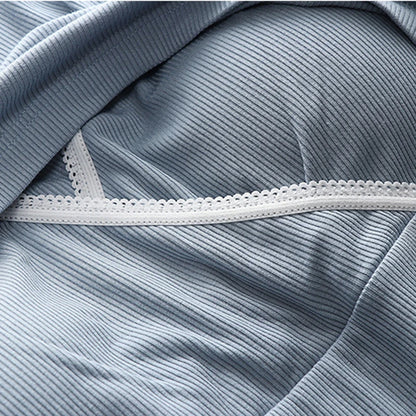 Maternity Nursing Sleepwear Set, Breastfeeding Nightwear