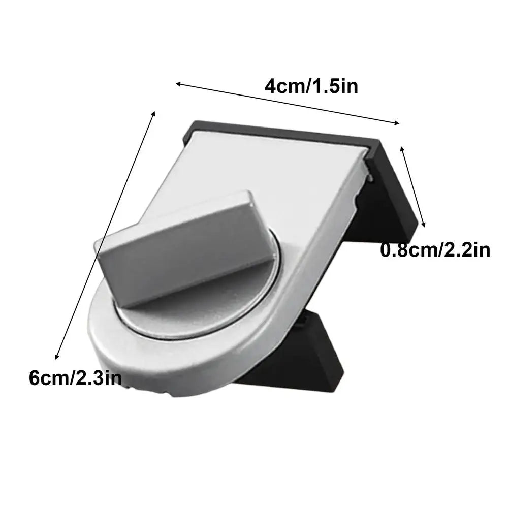 Childproof Window Lock Aluminum, Window Lock Sliding Door Safety Lock,Anti-Theft Small Security Lock