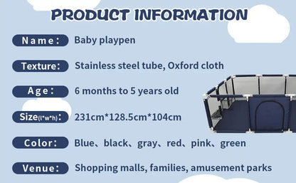 Playpens for Baby, Balls Pool Activity Fence