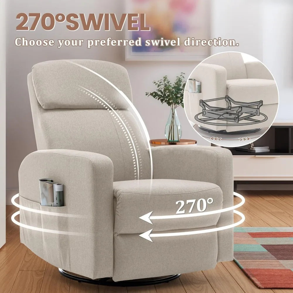 Power Swivel Recliner/Glider