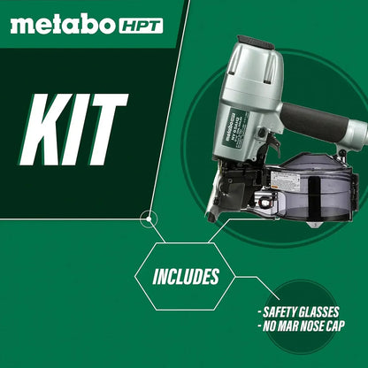 1-1/2 inch to 2-1/2 inch Coil Siding Nailer, Side load, Tilt Bottom Magazine