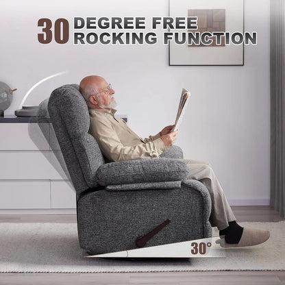 Overstuffed/Oversized Rocker/Recliner