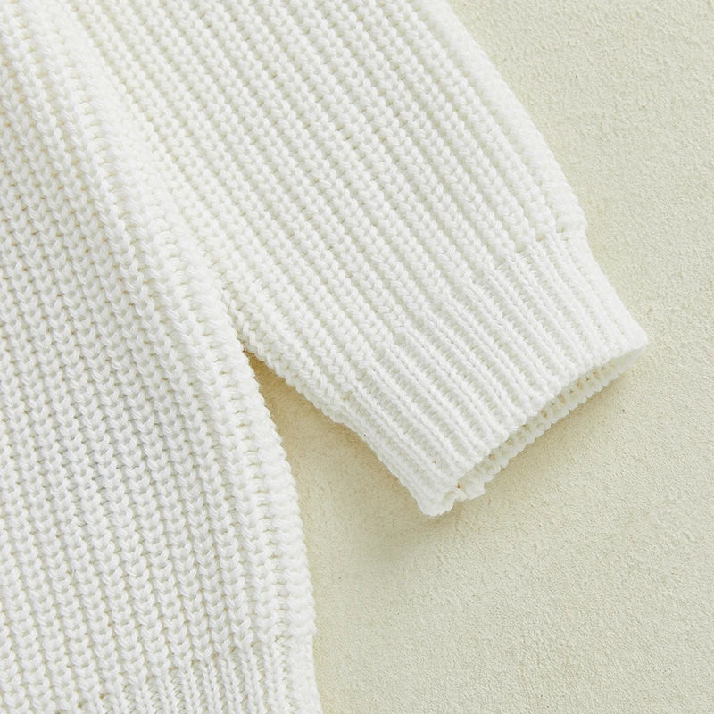 Toddler/Baby Pullover Sweater, Casual Easter Bunny Embroidery