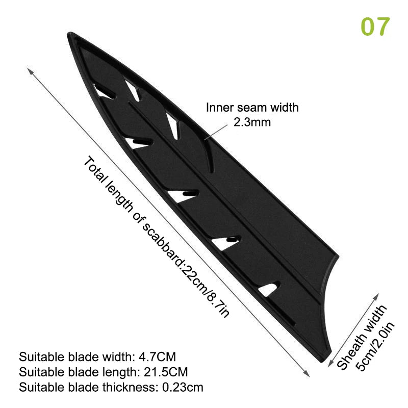 Knife Covers Knife Blade Protector Cover Edge Guards Case Kitchen Accessory
