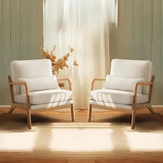 Set of 2 Upholstered Chairs
