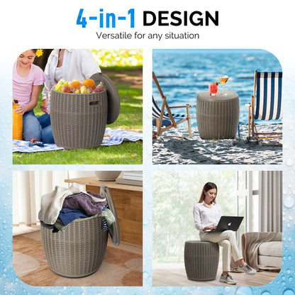 9.5 Gallon Cooler Side Table