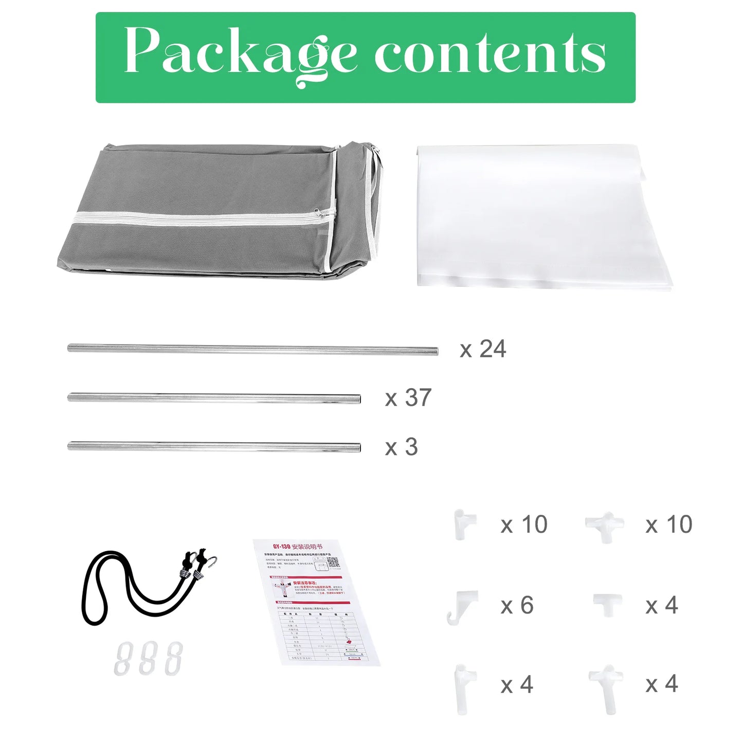 Closet Wardrobe Organizer Storage Rack, Portable, Dustproof, Non-woven Fabric Quick and Easy to Assemble