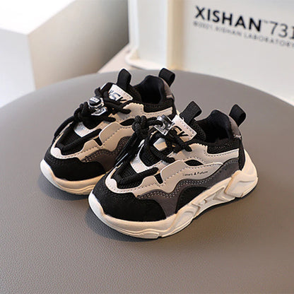 Children's Sport Shoes, Boys Outdoor Running Sneakers, Fashion Mesh Breathable Shoes