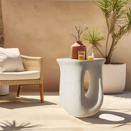 U-shaped End Table