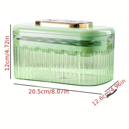 Pressed Ice Cube Mold Set Food Grade Silicone
