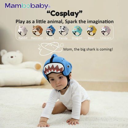 Anti-Shock Baby Helmet Toddler Head Protector, Headgear for Infant, Learn Crawl, Walk
