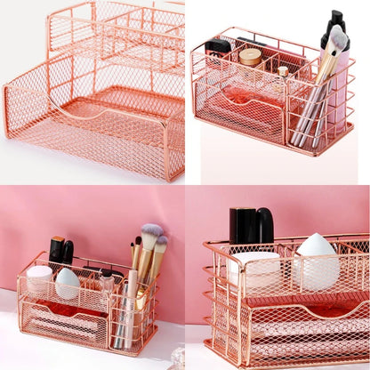 Metal Drawer Organizer for Office, Home, Cosmetics, Stationery, Kitchen Utensils, Craft Supplies