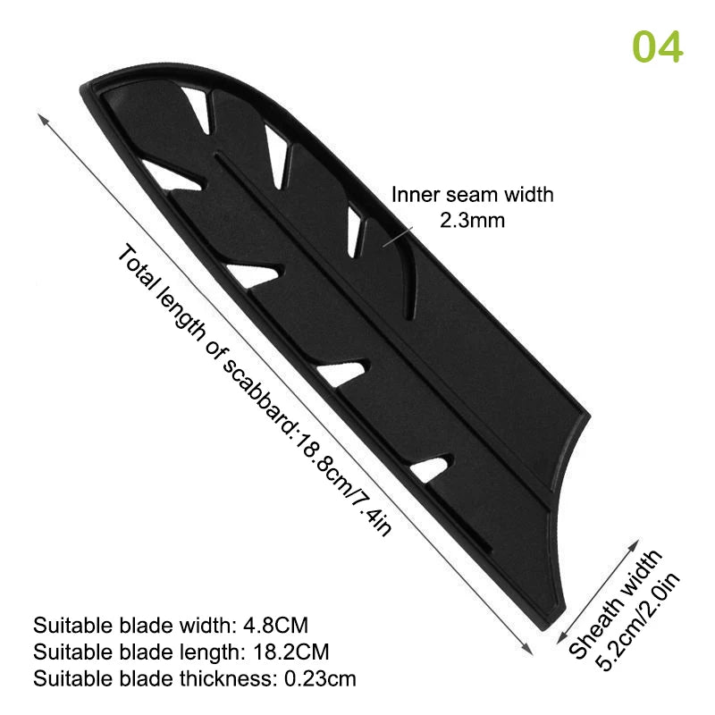 Knife Covers Knife Blade Protector Cover Edge Guards Case Kitchen Accessory