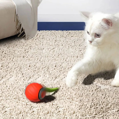 Automatic Moving Smart Cat Toy, Two Speed Adjustment, Speedy Tail Cat Toy with Replacement Tail