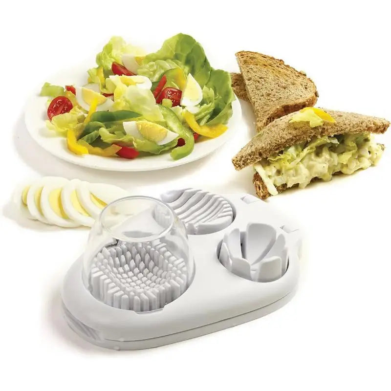 Egg Dicer Mushroom Slicer  Stainless Steel Grape Cutter Multifunctional Strawberry Cutter