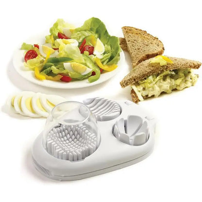 Egg Dicer Mushroom Slicer  Stainless Steel Grape Cutter Multifunctional Strawberry Cutter
