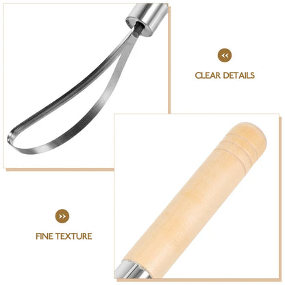 Stainless Steel Coconut Meat Meat Remover Tool Scraper