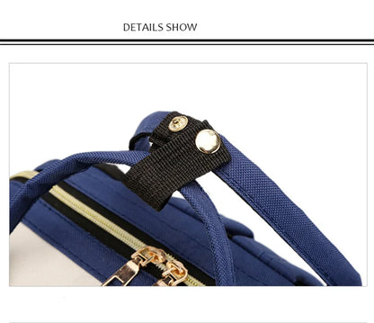 Diaper Bag Backpack, Large Capacity, Multi-function, Waterproof