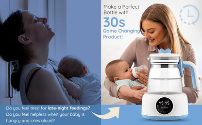 Infant Thermostatic Milk Modulator, Baby Formula Kettle, Automatic Warmer Feeding Bottle