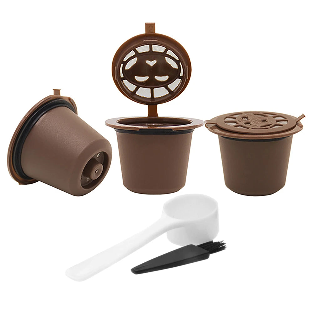 3pcs/Set Refillable Dolce Gusto Coffee Capsule Nescafe